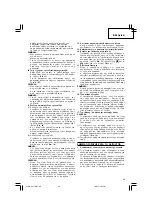 Предварительный просмотр 35 страницы Hitachi DS 14DBL Handling Instructions Manual