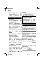 Предварительный просмотр 36 страницы Hitachi DS 14DBL Handling Instructions Manual