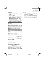 Предварительный просмотр 95 страницы Hitachi DS 14DBL Handling Instructions Manual