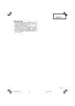 Предварительный просмотр 107 страницы Hitachi DS 14DBL Handling Instructions Manual