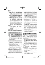 Предварительный просмотр 54 страницы Hitachi DS 14DCL Handling Instructions Manual