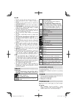 Предварительный просмотр 114 страницы Hitachi DS 14DCL Handling Instructions Manual