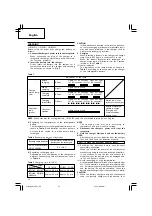 Предварительный просмотр 12 страницы Hitachi DS 14DFL Handling Instructions Manual