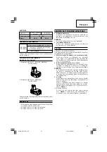 Предварительный просмотр 31 страницы Hitachi DS 14DFL Handling Instructions Manual