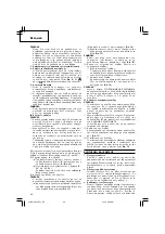 Предварительный просмотр 36 страницы Hitachi DS 14DFL Handling Instructions Manual