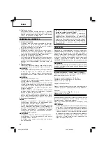 Предварительный просмотр 46 страницы Hitachi DS 14DFL Handling Instructions Manual