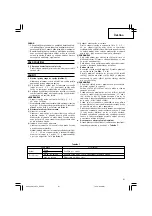 Предварительный просмотр 61 страницы Hitachi DS 14DFL Handling Instructions Manual