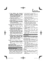 Предварительный просмотр 93 страницы Hitachi DS 14DFL Handling Instructions Manual