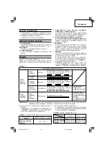 Предварительный просмотр 115 страницы Hitachi DS 14DFL Handling Instructions Manual