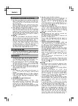 Предварительный просмотр 24 страницы Hitachi DS 14DL Handling Instructions Manual