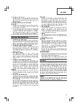 Предварительный просмотр 27 страницы Hitachi DS 14DL Handling Instructions Manual