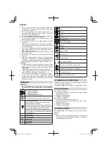 Предварительный просмотр 4 страницы Hitachi DS 14DL2 Handling Instructions Manual