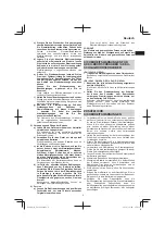 Предварительный просмотр 9 страницы Hitachi DS 14DL2 Handling Instructions Manual