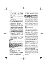 Предварительный просмотр 16 страницы Hitachi DS 14DL2 Handling Instructions Manual