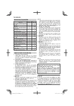 Предварительный просмотр 32 страницы Hitachi DS 14DL2 Handling Instructions Manual