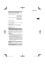 Предварительный просмотр 33 страницы Hitachi DS 14DL2 Handling Instructions Manual