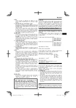 Предварительный просмотр 39 страницы Hitachi DS 14DL2 Handling Instructions Manual