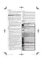 Предварительный просмотр 42 страницы Hitachi DS 14DL2 Handling Instructions Manual