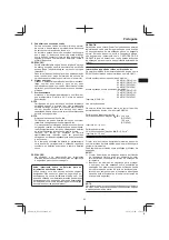 Предварительный просмотр 45 страницы Hitachi DS 14DL2 Handling Instructions Manual