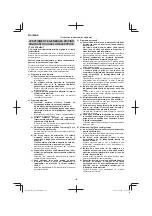 Предварительный просмотр 102 страницы Hitachi DS 14DL2 Handling Instructions Manual