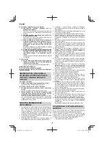 Предварительный просмотр 128 страницы Hitachi DS 14DL2 Handling Instructions Manual