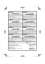 Предварительный просмотр 162 страницы Hitachi DS 14DL2 Handling Instructions Manual