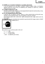 Предварительный просмотр 7 страницы Hitachi DS 14DMR User Manual