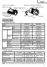 Предварительный просмотр 13 страницы Hitachi DS 14DMR User Manual