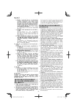 Preview for 34 page of Hitachi DS 14DSAL Handling Instructions Manual