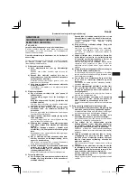 Preview for 51 page of Hitachi DS 14DSAL Handling Instructions Manual