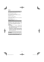 Preview for 82 page of Hitachi DS 14DSAL Handling Instructions Manual