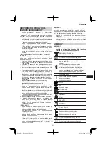 Preview for 91 page of Hitachi DS 14DSAL Handling Instructions Manual