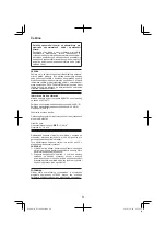 Preview for 94 page of Hitachi DS 14DSAL Handling Instructions Manual