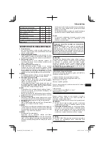 Preview for 111 page of Hitachi DS 14DSAL Handling Instructions Manual