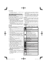 Preview for 114 page of Hitachi DS 14DSAL Handling Instructions Manual