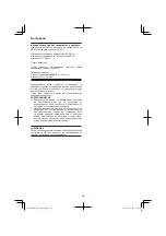 Preview for 124 page of Hitachi DS 14DSAL Handling Instructions Manual