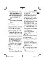 Предварительный просмотр 3 страницы Hitachi DS 14DSDL Handling Instructions Manual