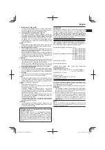 Предварительный просмотр 7 страницы Hitachi DS 14DSDL Handling Instructions Manual