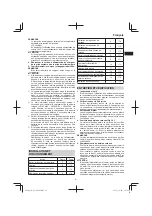 Предварительный просмотр 21 страницы Hitachi DS 14DSDL Handling Instructions Manual