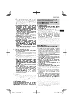 Предварительный просмотр 31 страницы Hitachi DS 14DSDL Handling Instructions Manual