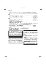 Предварительный просмотр 50 страницы Hitachi DS 14DSDL Handling Instructions Manual