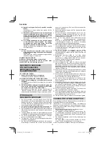 Предварительный просмотр 52 страницы Hitachi DS 14DSDL Handling Instructions Manual