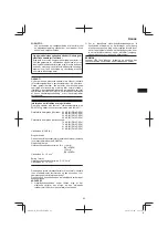 Предварительный просмотр 63 страницы Hitachi DS 14DSDL Handling Instructions Manual