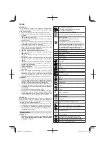 Предварительный просмотр 66 страницы Hitachi DS 14DSDL Handling Instructions Manual