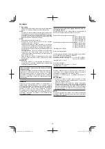 Предварительный просмотр 118 страницы Hitachi DS 14DSDL Handling Instructions Manual