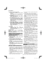 Предварительный просмотр 120 страницы Hitachi DS 14DSDL Handling Instructions Manual