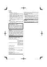 Предварительный просмотр 146 страницы Hitachi DS 14DSDL Handling Instructions Manual