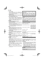 Предварительный просмотр 152 страницы Hitachi DS 14DSDL Handling Instructions Manual