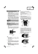 Предварительный просмотр 15 страницы Hitachi DS 14DSFL Instruction Manual