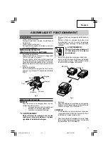 Предварительный просмотр 31 страницы Hitachi DS 14DSFL Instruction Manual